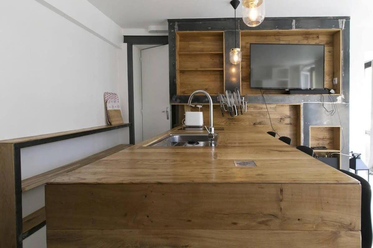 Bel Confortable 2-3 Personnes Appartement *